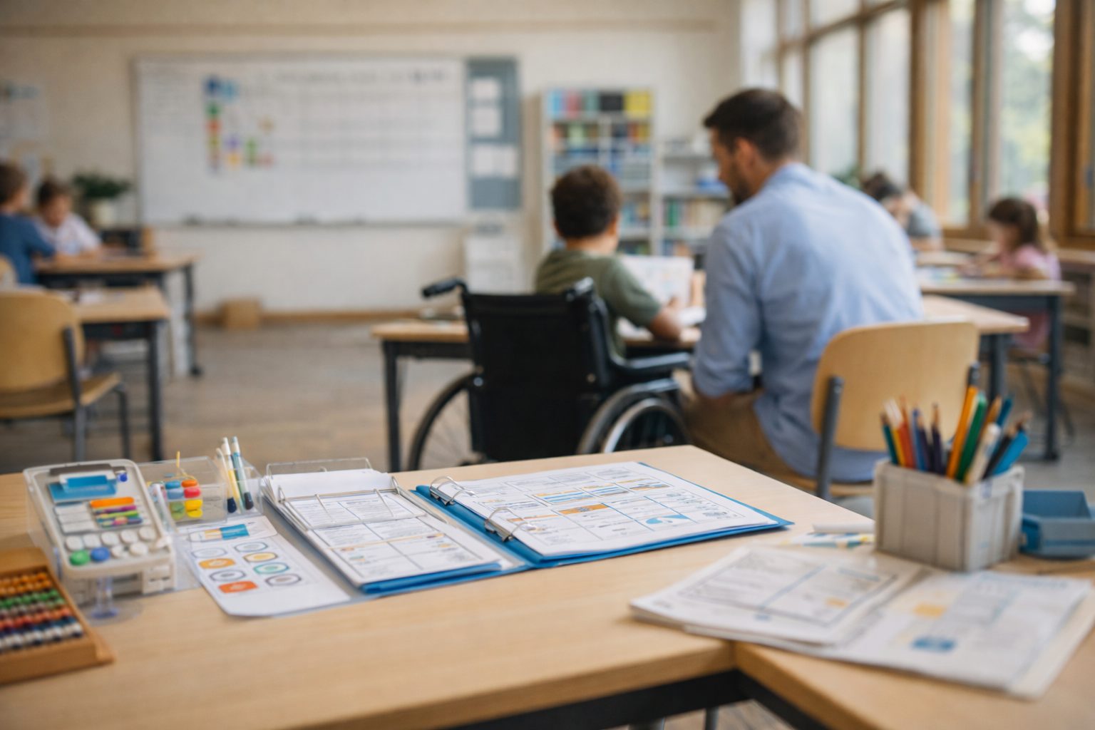 Schulbegleitung im Klassenzimmer